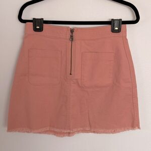 Madewell Light Pink Jean Skirt - Size 4‎